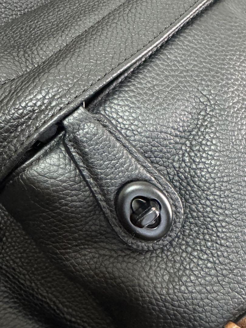 COACH Bag レザー スエード バク