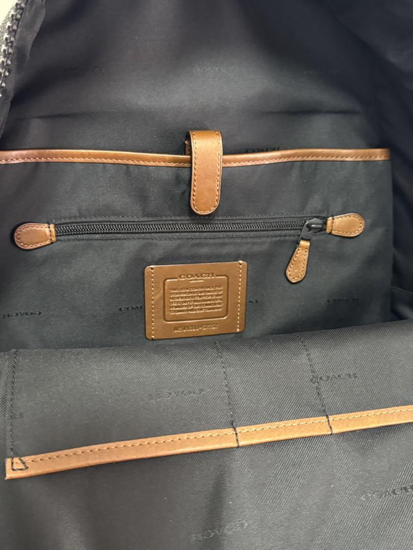 COACH Bag レザー スエード バク