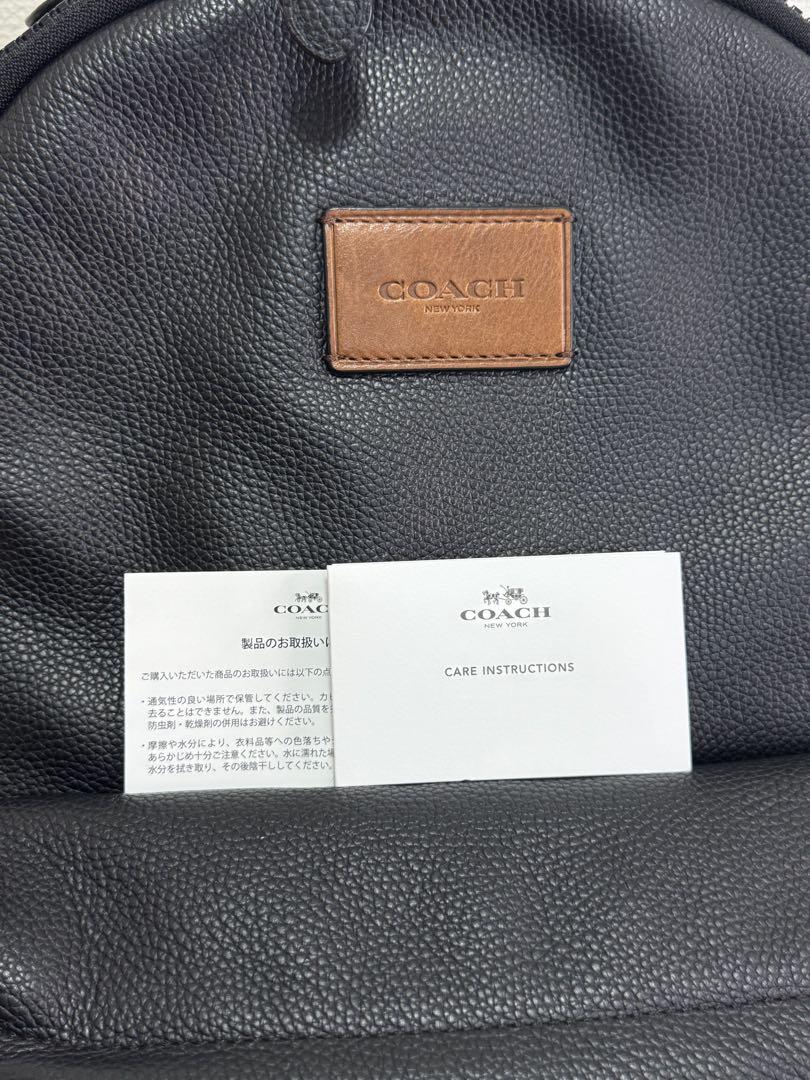 COACH Bag レザー スエード バク