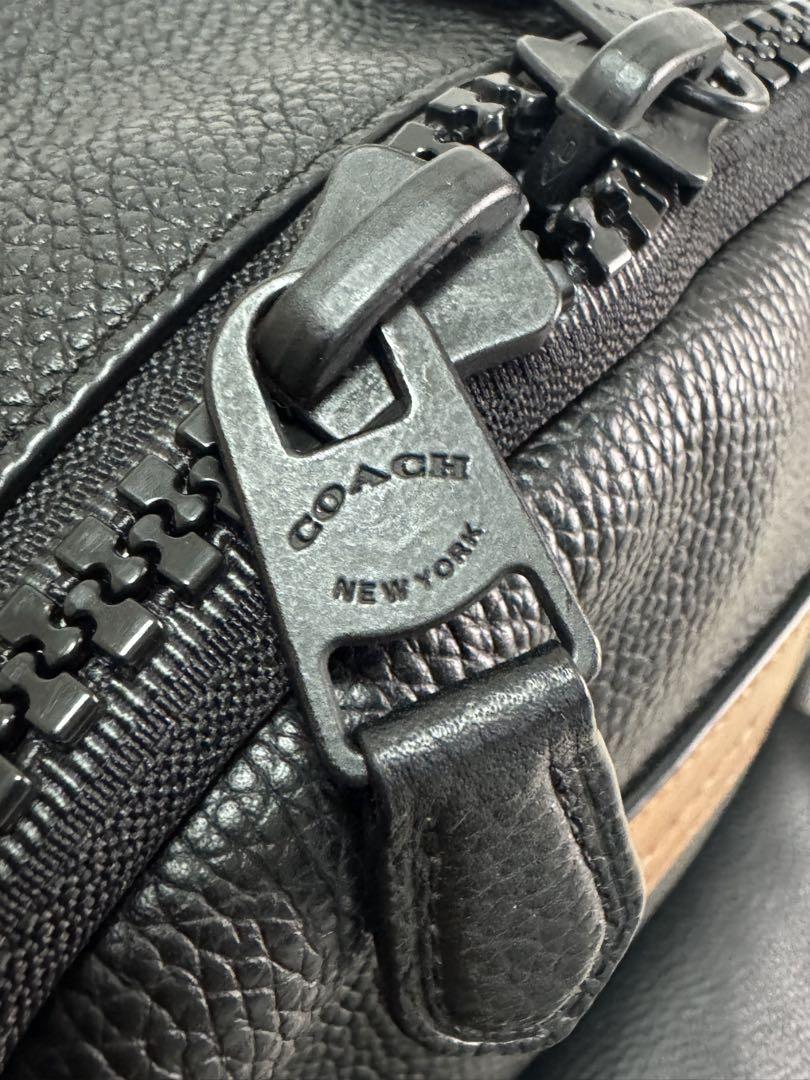 COACH Bag レザー スエード バク