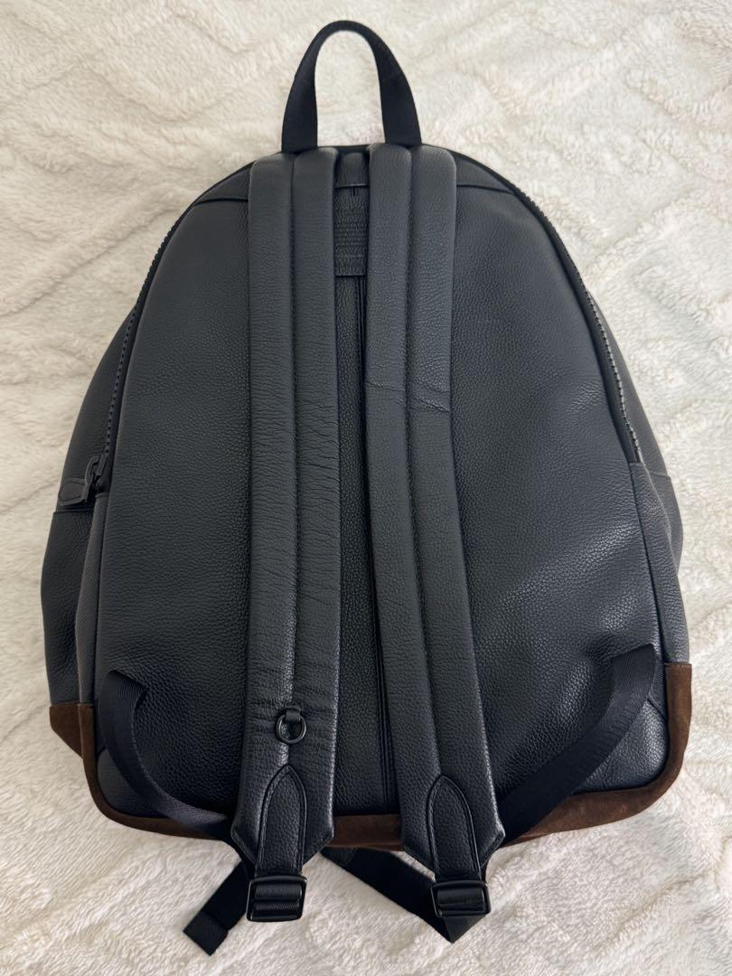COACH Bag レザー スエード バク