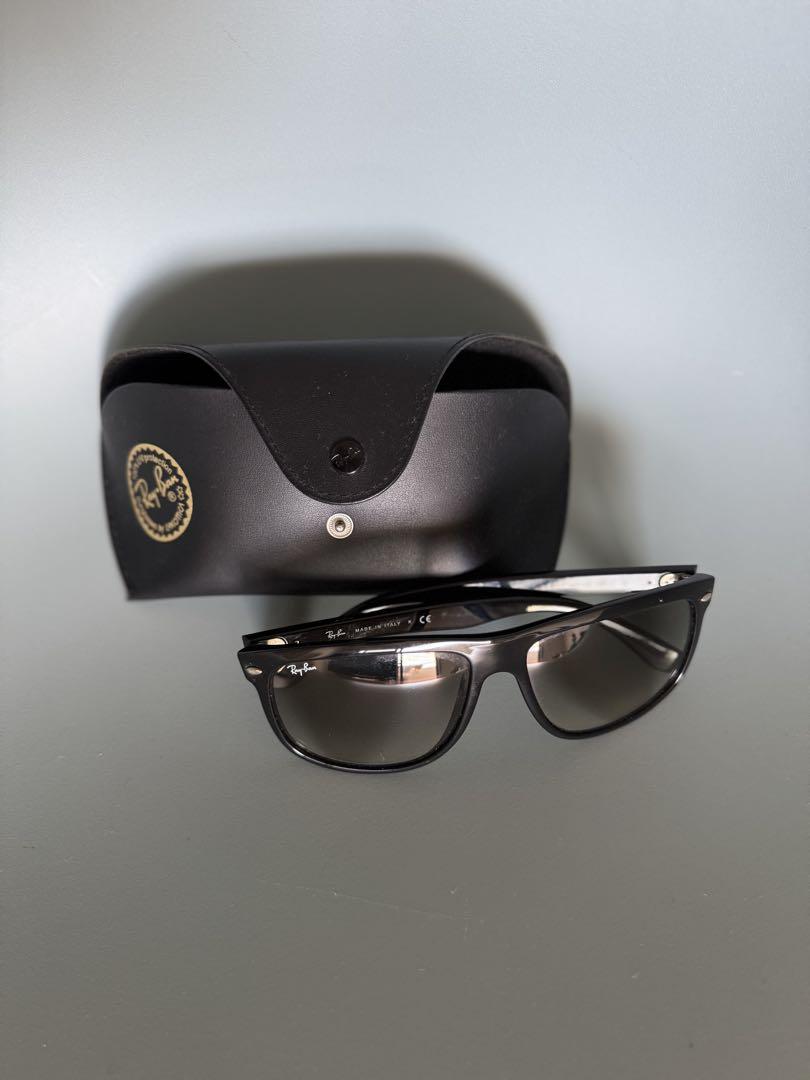 Ray-Ban ブラック サングラス ケース付き - メルカリ