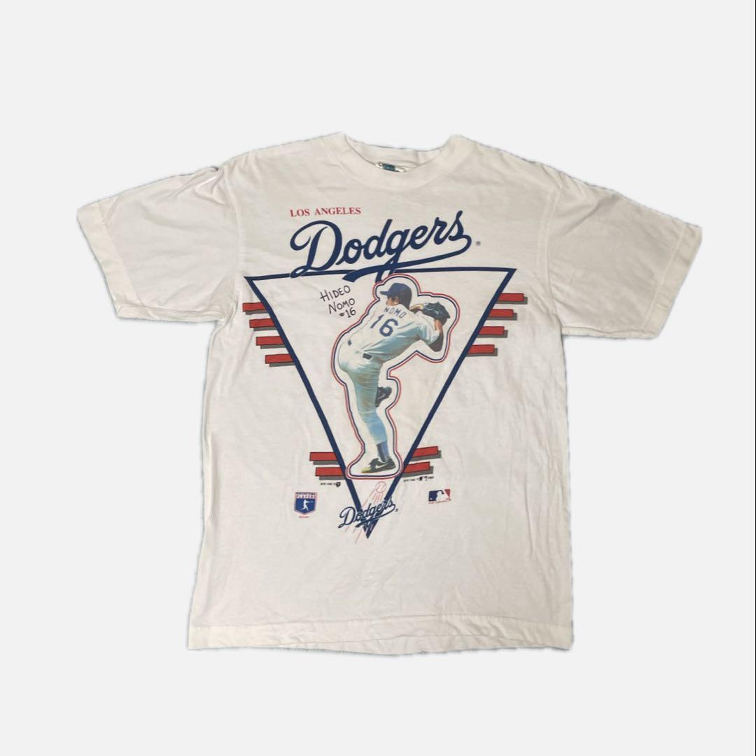 野茂英雄　90s Tシャツ　ドジャース　MLB ドジャース　あいみょんトップス