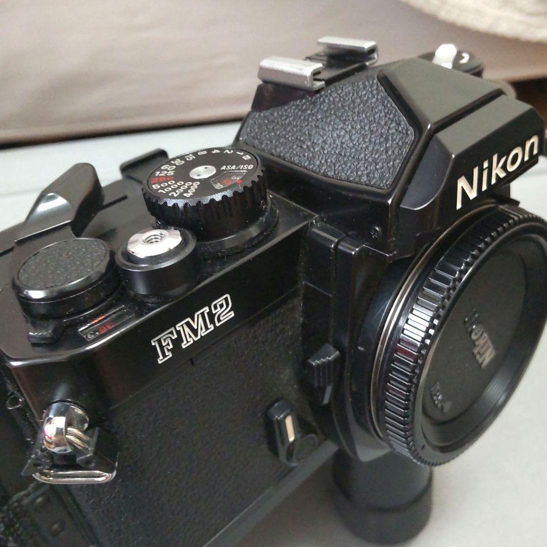 Nikon FM2 ボディ一眼レフ プロバック仕様【三脚穴延長パイプ付き】