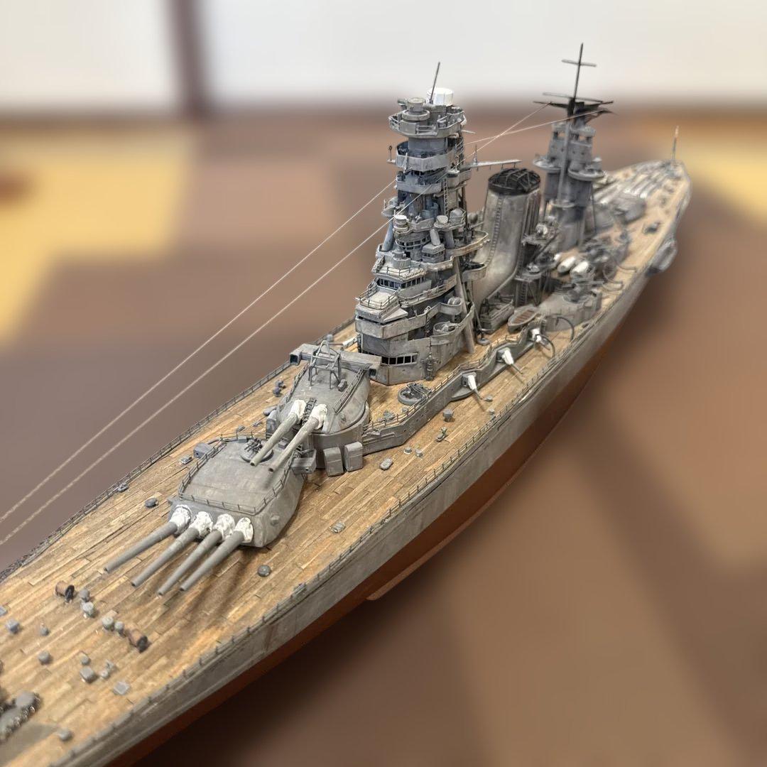 八十八艦隊　350 完成品　41㎝砲　戦艦試案