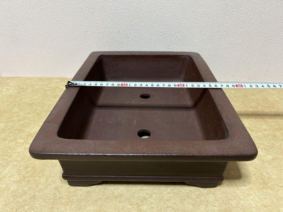 山秋　松泉焼　盆栽鉢