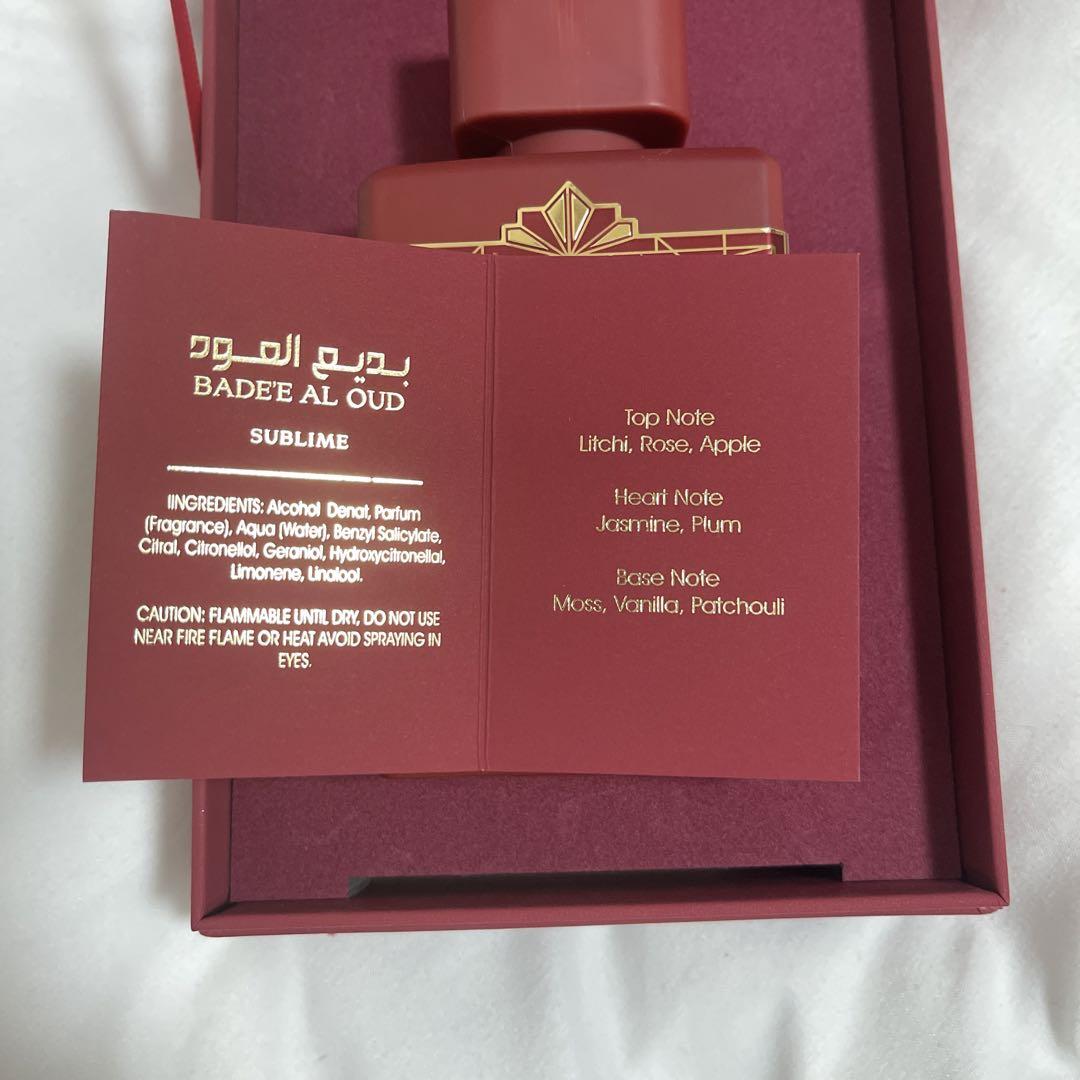 Lattafa Badeel Al Oud SUBLIME 香水