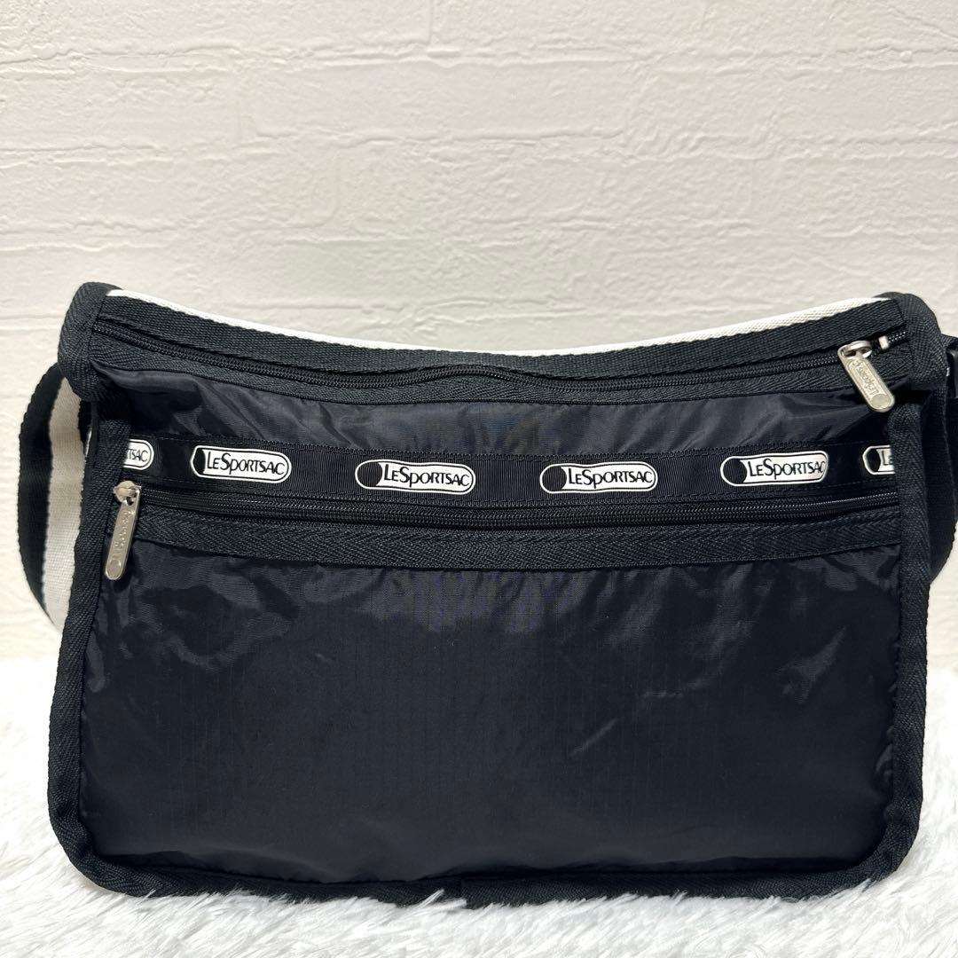 美品✨LeSportsac レスポートサック ショルダーバッグ ブラック