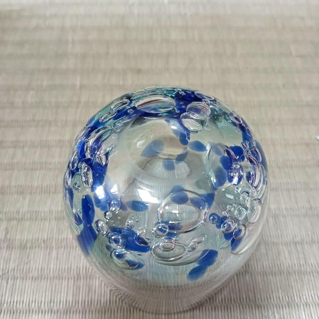 グラス　ピンク　水色　気泡　オレンジ　ガラス　グリーン