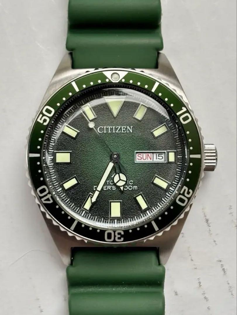 CITIZEN プロマスター NY0121-09X グリーン