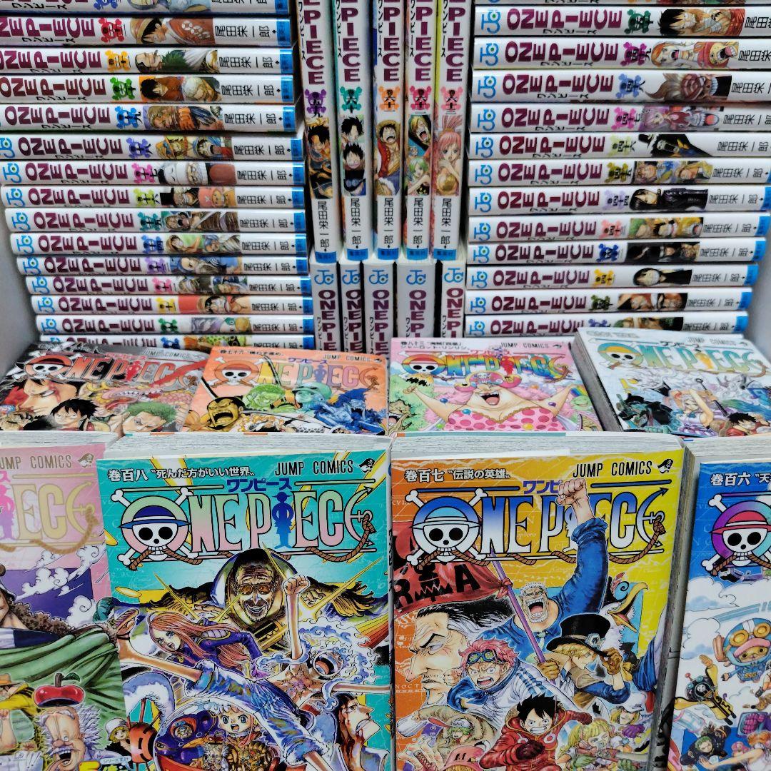 即購入⭕ONE PIECE コミックス1～109巻＆キャラクターブック4冊セット