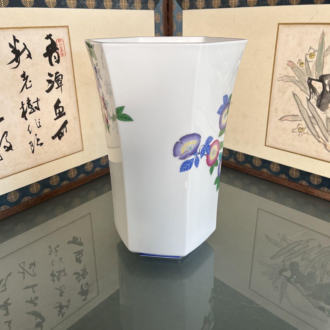 香蘭社　大型花瓶