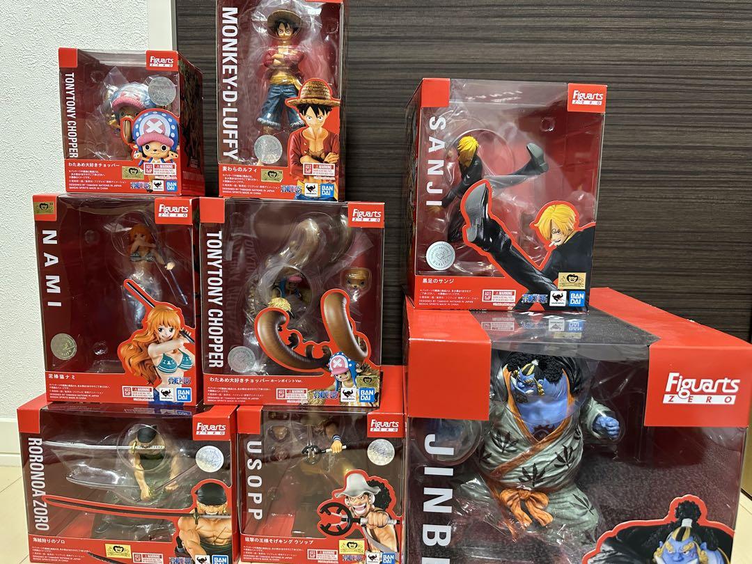 フィギュアーツZERO 麦わらの一味 まとめ売り