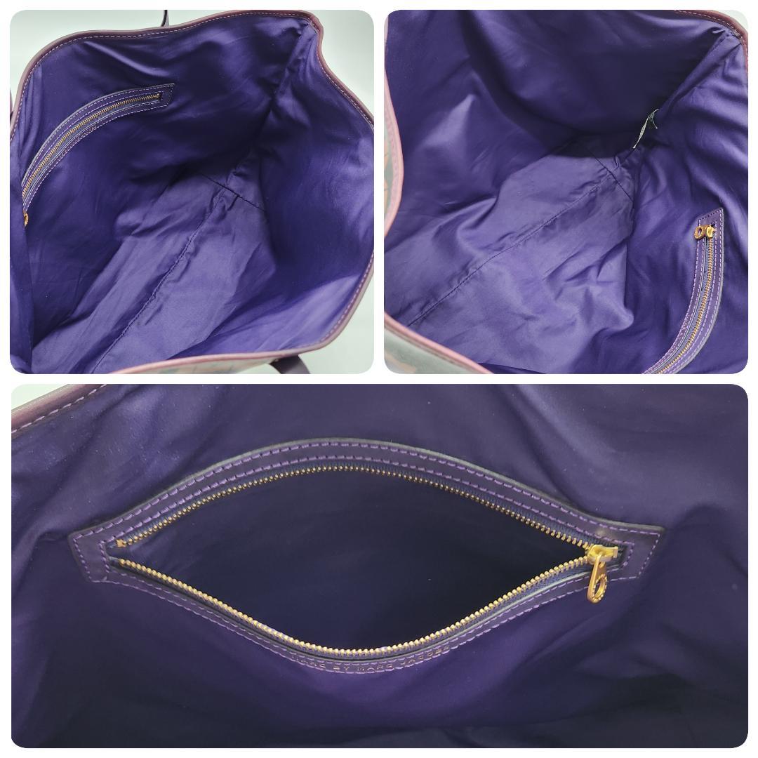 良品 MARC by MARC JACOBS PVC ロゴトート e161 - メルカリ