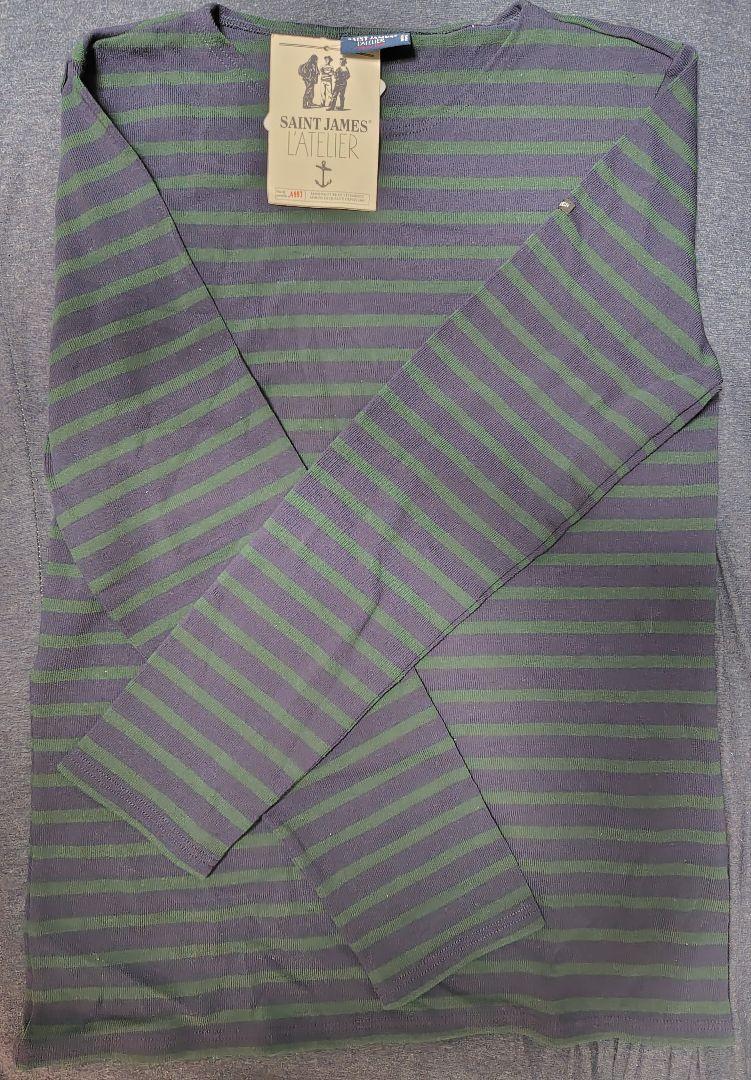 SAINT JAMES ボーダー ロングスリーブ Tシャツ