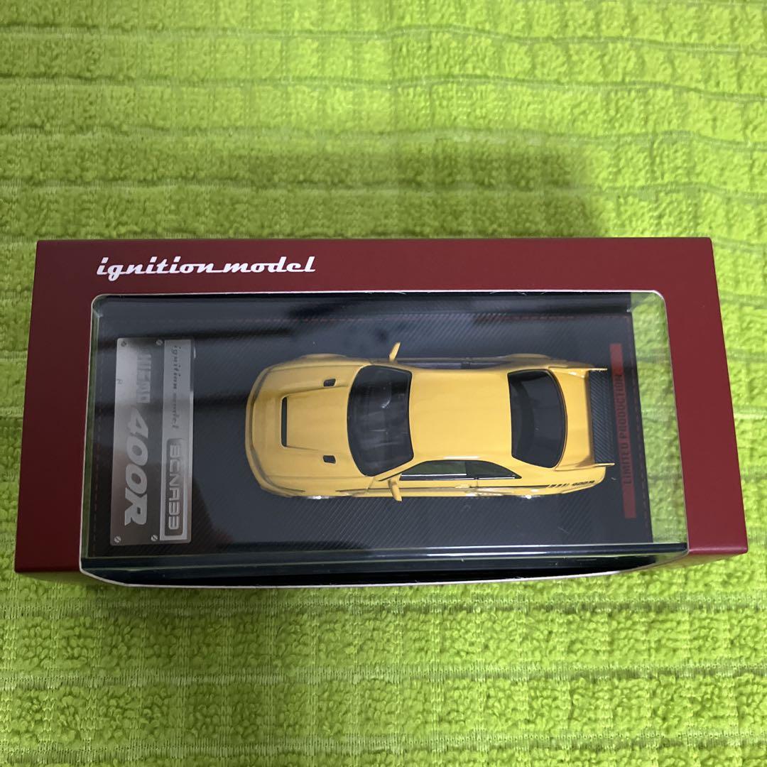 ミニカー ignition model 1/64 NISMO R33 GT-R 400R