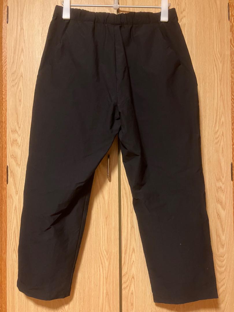 【超美品】ゴールドウィン ワンタックテーパードアンクルパンツ 黒 2サイズ