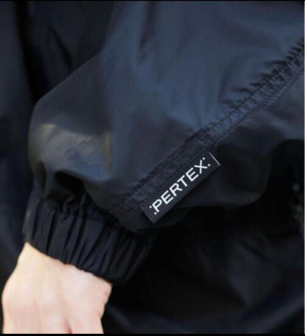 【美品】PERTEX /パーテックス ミル スモックパーカー　ブラックMサイズ
