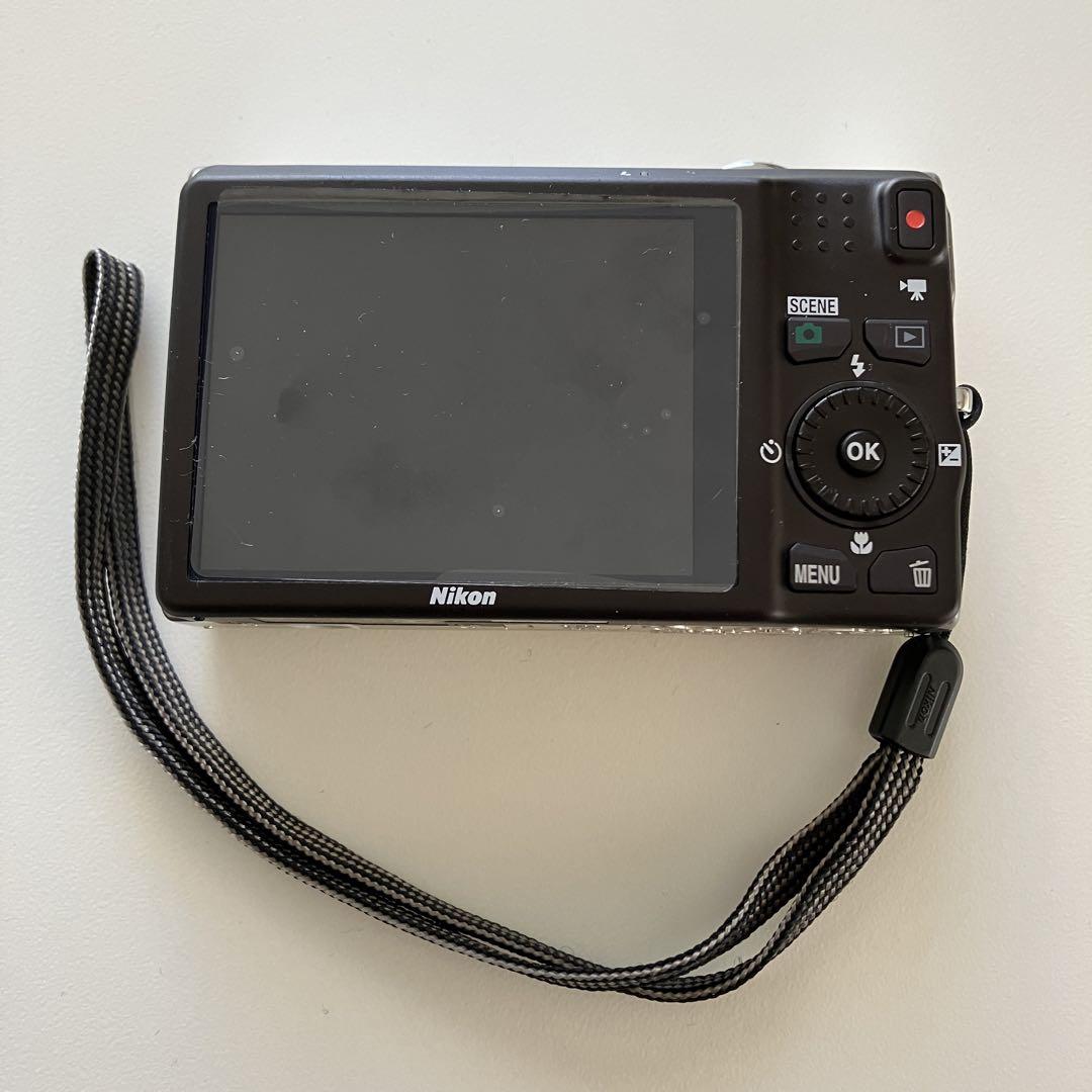 ジャンク】Nikon COOLPIX S6200 デジカメ シルバー