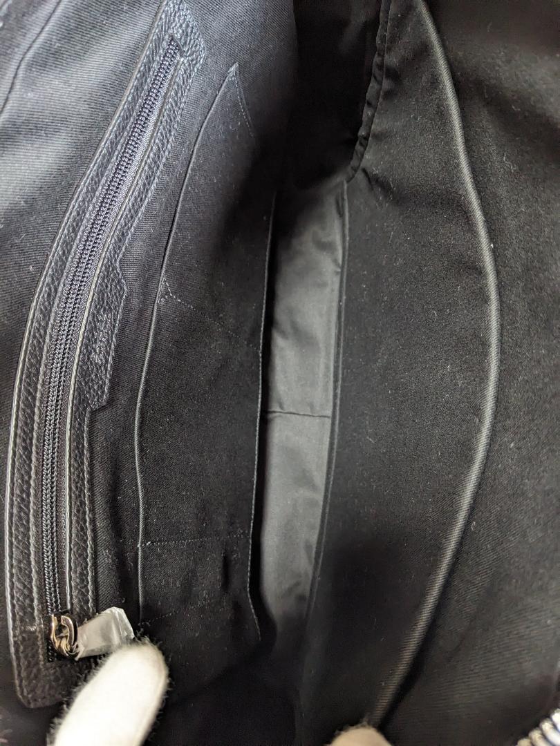 未使用品 バリー MALESO 2WAY レザー ビジネスバッグ ブラック