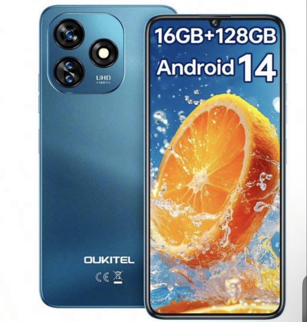 在庫処分セール 新品未使用】OUKITEL C51 16GB+128GB Blue - メルカリ スマートフォン本体