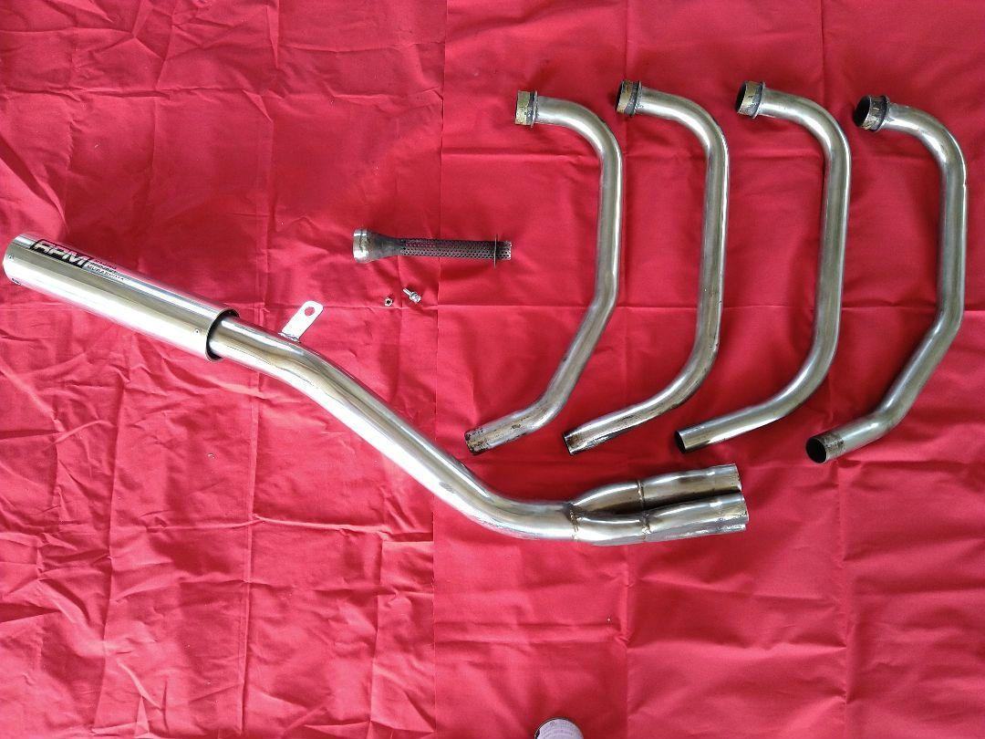 cbx400f RPMマフラー p管 RPM-4in2in1 CBX400F | 製品情報 | バイク用マフラー専門