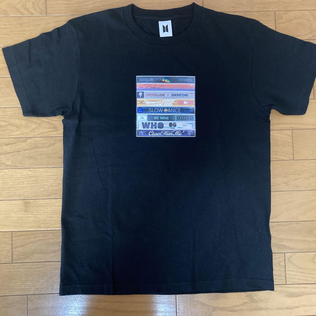 JIMIN MUSE カセットテープ風 Tシャツ 黒