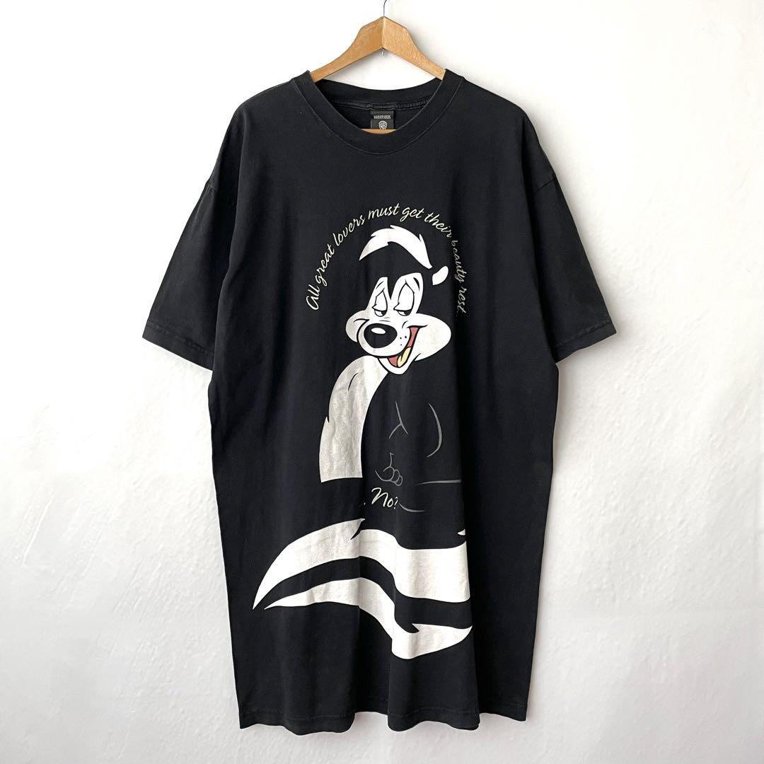 Warner Bros ルーニーテューンズ ペペルピュー Tシャツワンピース
