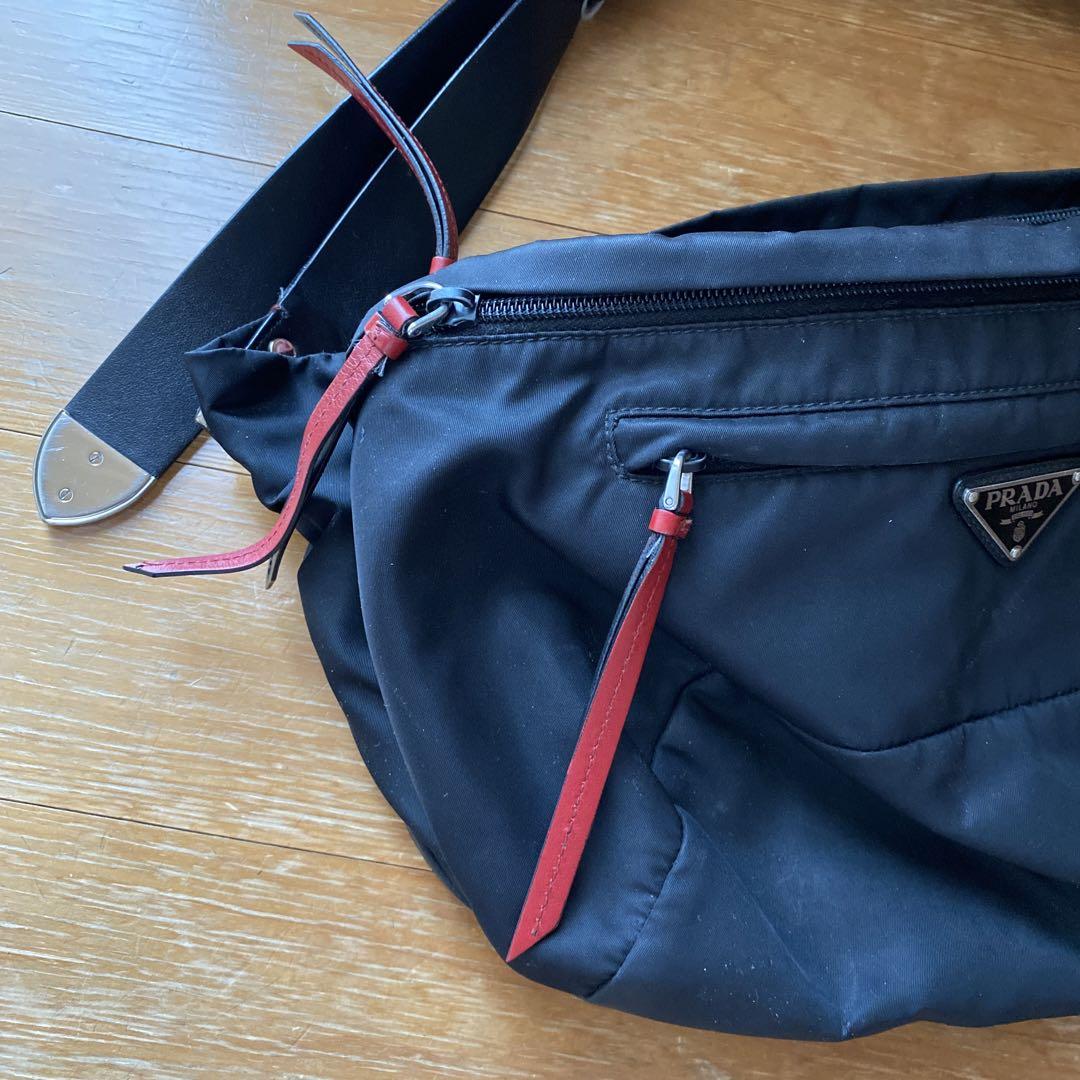 prada ウエストポーチウエストバッグウエストバックボディバック限定スタッズ 画像4