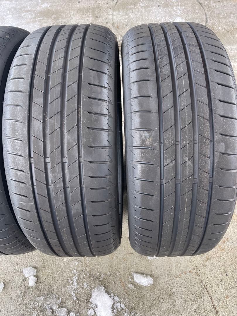 ブランドのギフト 新車外しブリヂストン トランザ T005A 225/55R17 21