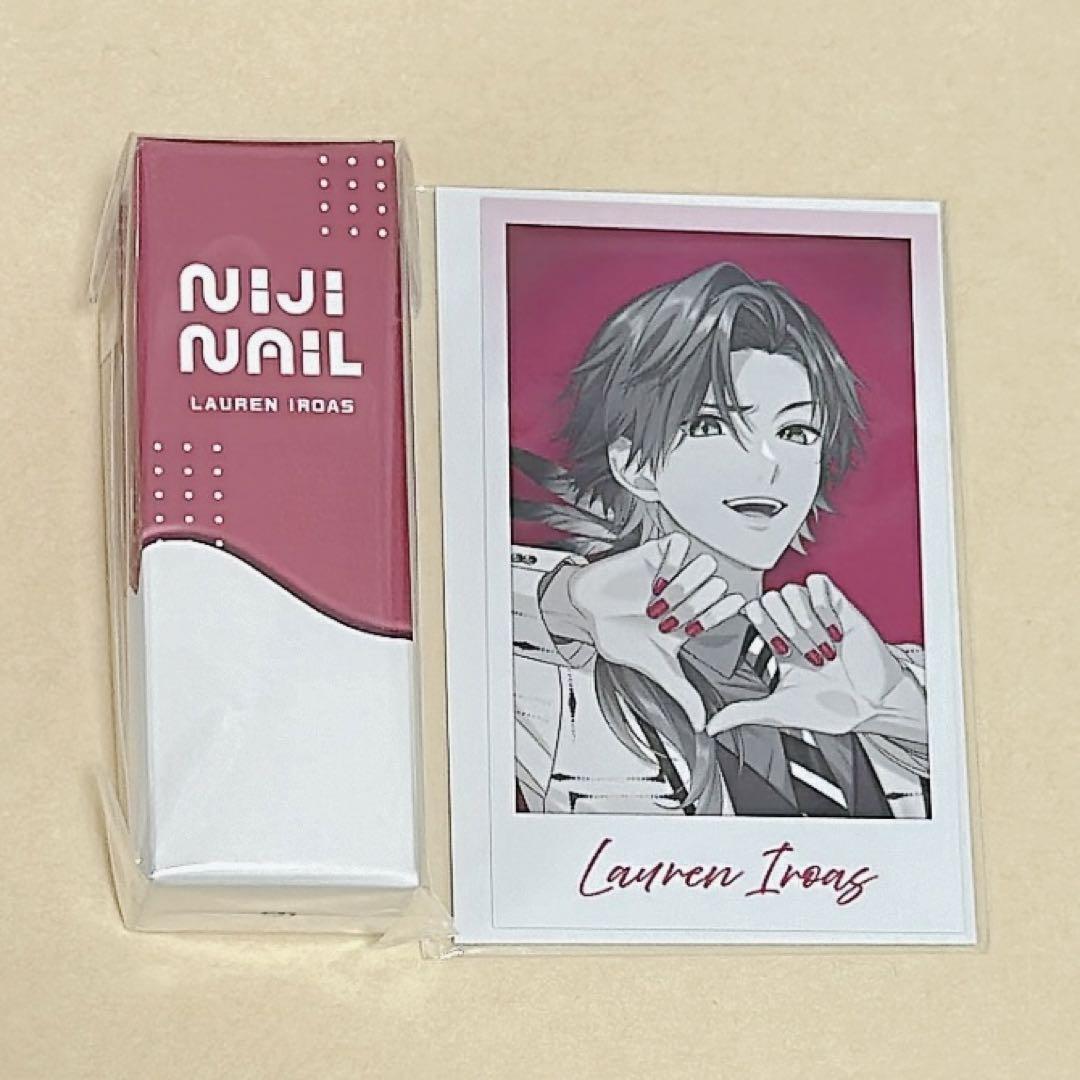 ©　ローレンイロアスネイルポリッシュチェキ にじさんじ ローレン・イロアス にじネイル ポリッシュ 特典