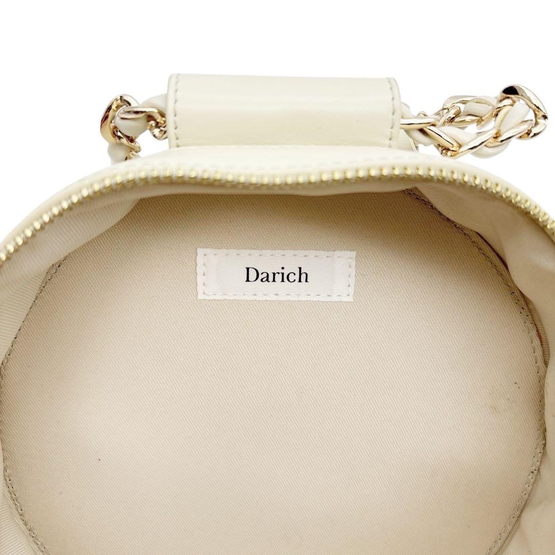 良品◎Darich ダーリッチ ハンドバッグ キルティング チェーン