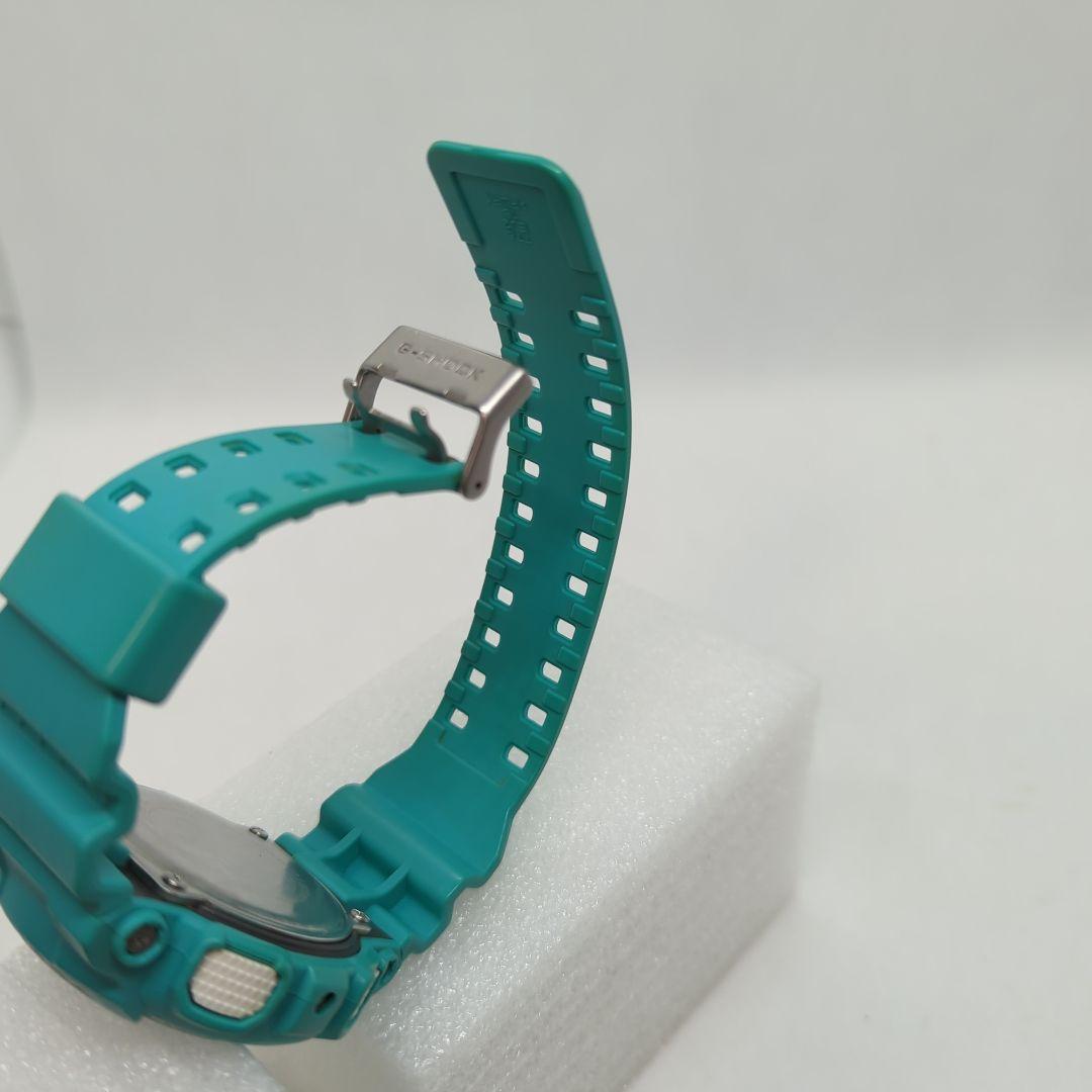 レアカラー鮮やかターコイズブルー良品】G-SHOCK GA-110SNアナデジ