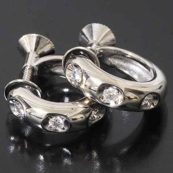 新品♡K18WG ダイヤモンド 0.75ct ミラクルセッティング