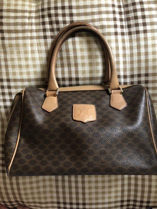 CELINE セリーヌ ハンドバッグ マカダム柄