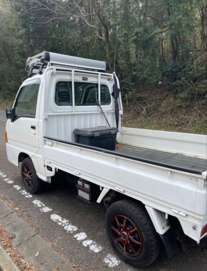 タフレック ルーフキャリア 標準ルーフやや傷や汚れあり BRIGHTFACE_UK