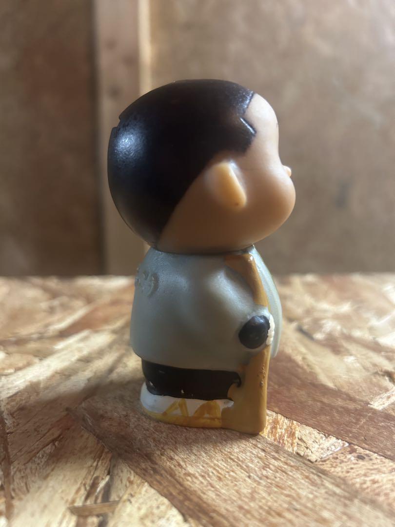 W/激レア 昭和レトロ 滋賀銀行 当時物 ソフビ しがちゃん 希少 レア 貯金箱