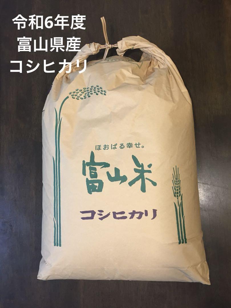 令和6年度　富山県産 新米コシヒカリ お米 30キロ