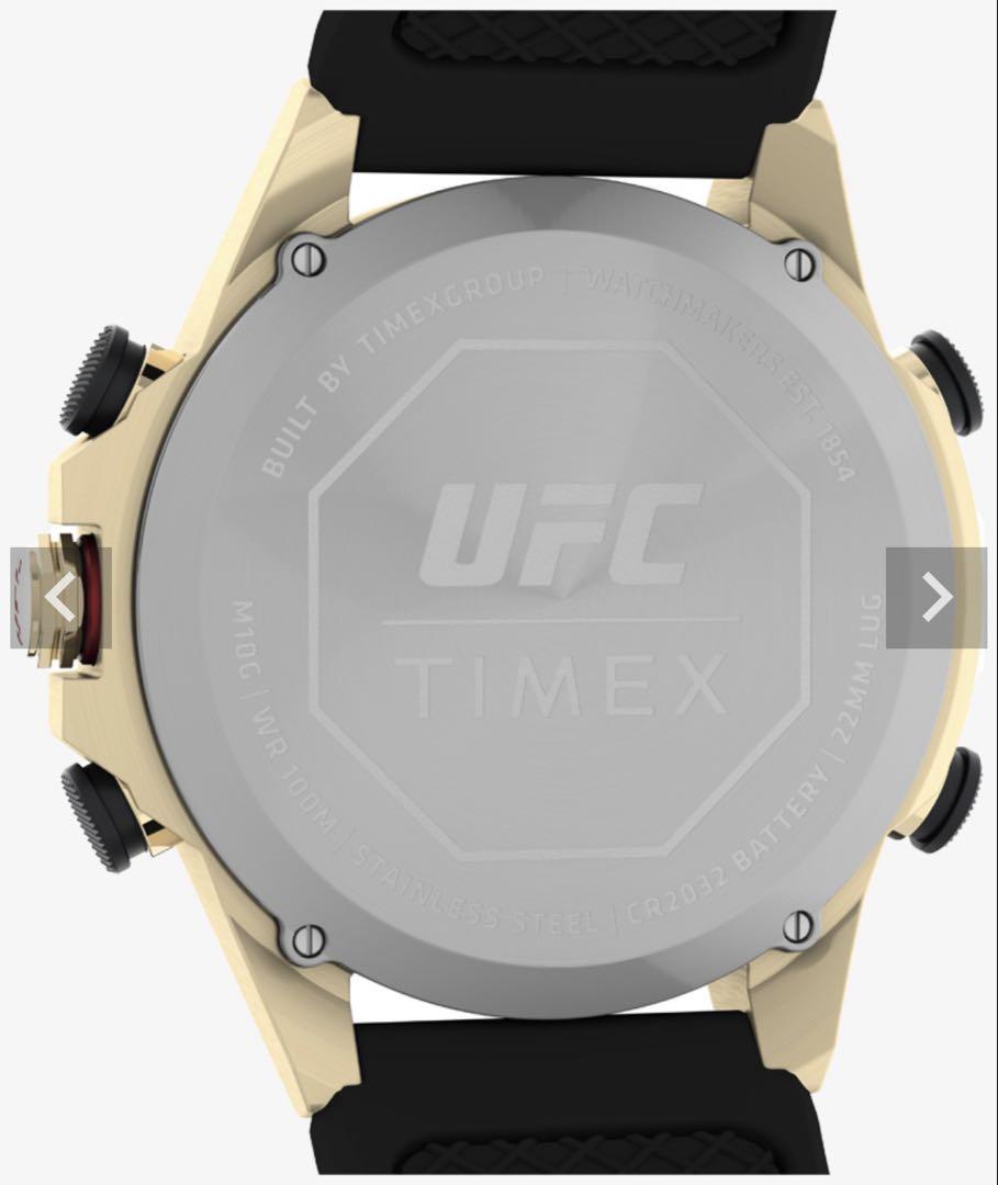 【新品】TIMEX タイメックス UFC キック ゴールドメンズ 腕時計