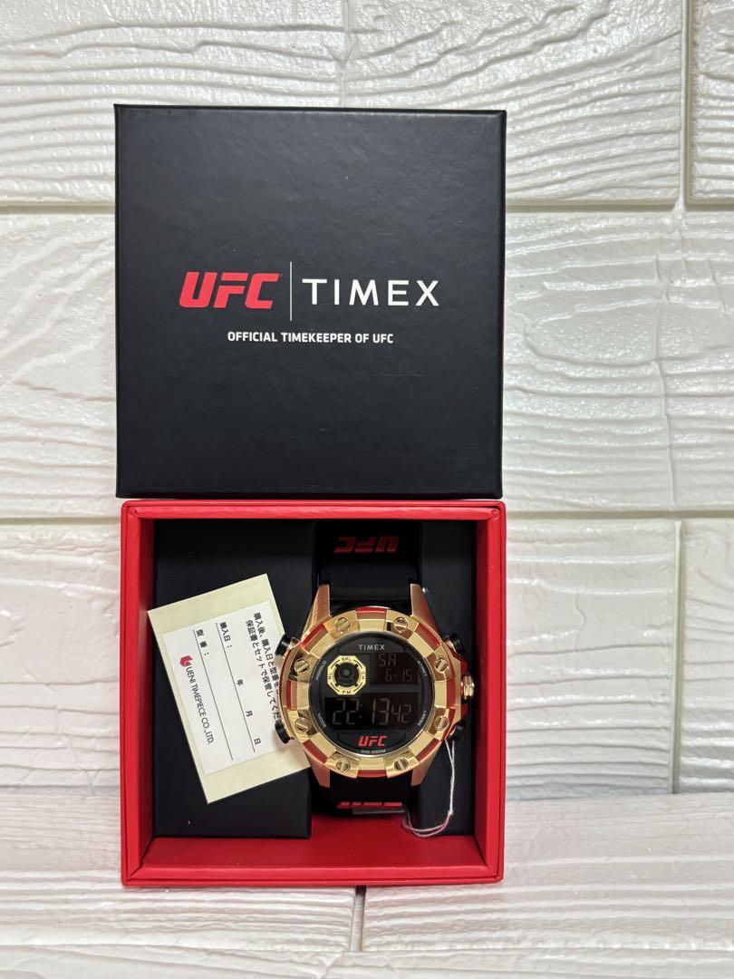 【新品】TIMEX タイメックス UFC キック ゴールドメンズ 腕時計