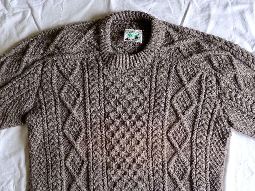 アイルランド製フィッシャーマンニットINVERALLAN RRL