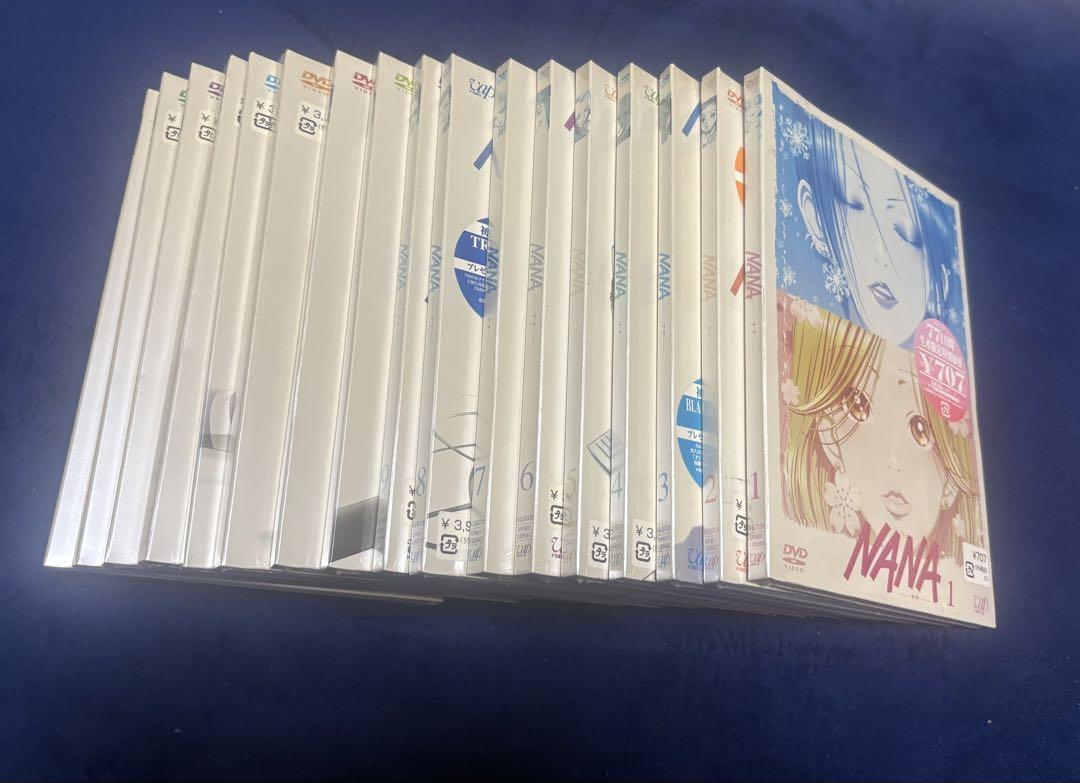 NANA DVD 全巻セット（未開封） ※日焼けあり