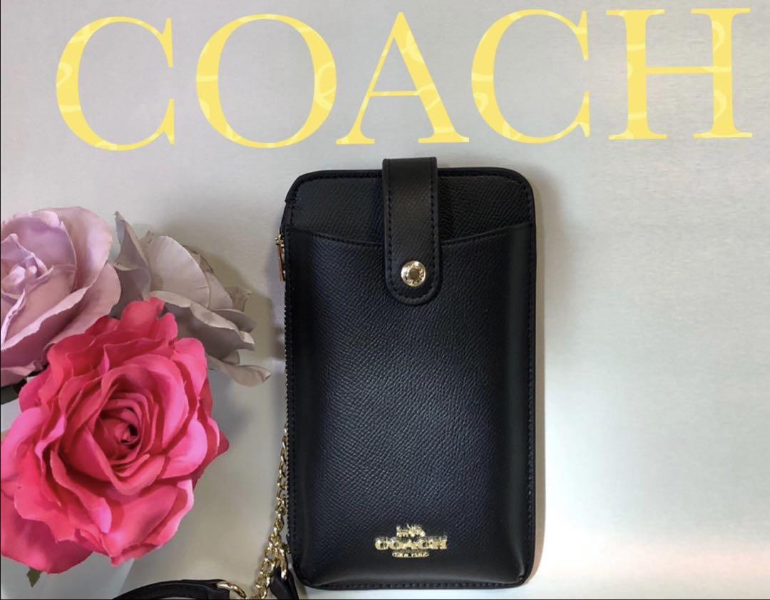 COACH スマホショルダーバッグ新品