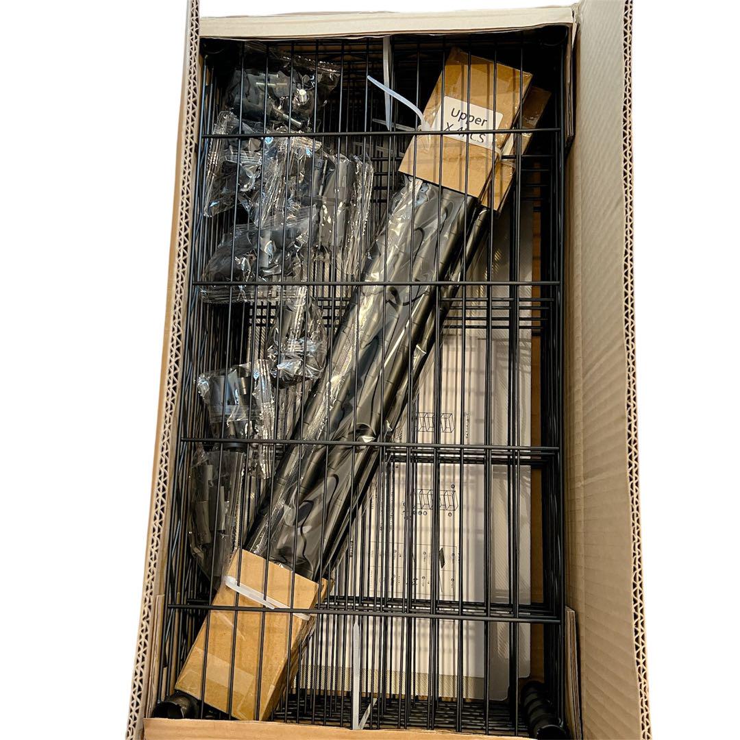 ☆新品☆ メタルラック 6段 スチールラック シェルフ 耐荷重240kg 組立