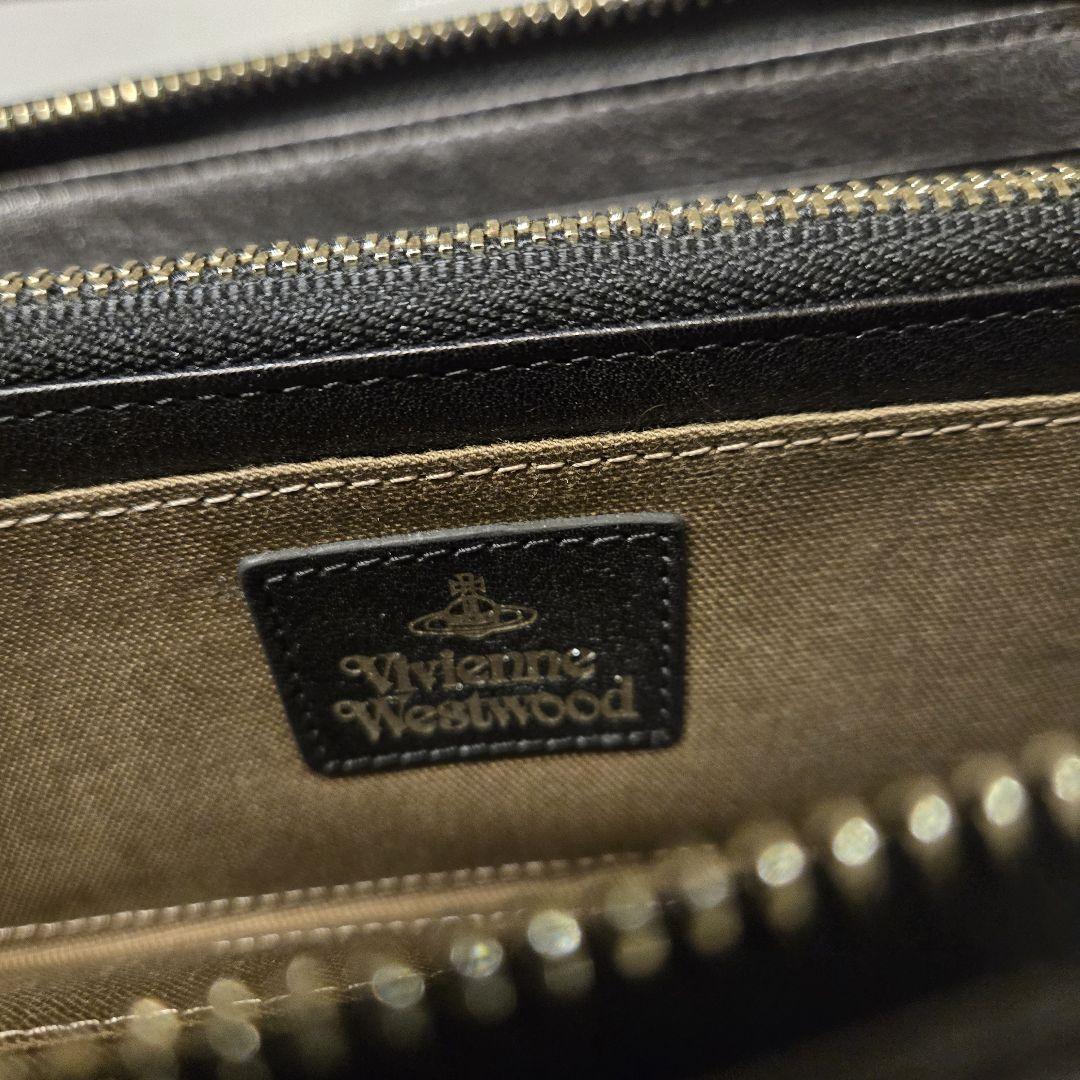 Vivienne Westwood ラウンドファスナー　レザー 長財布　美品