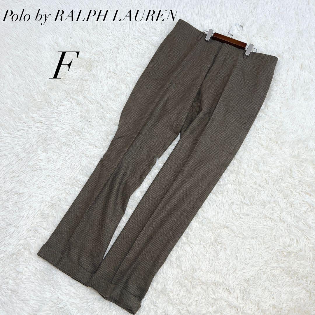 ポロバイラルフローレン/テーパードパンツ/カシミヤ混/チェック/美品✨️ 5,627円