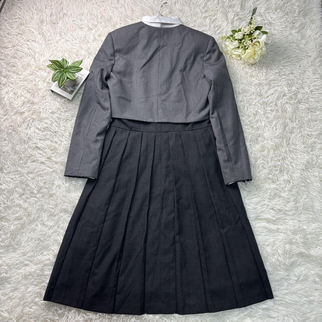 美品✨arisana アリサナ フォーマルスーツ 165 グレー 卒服 卒業式