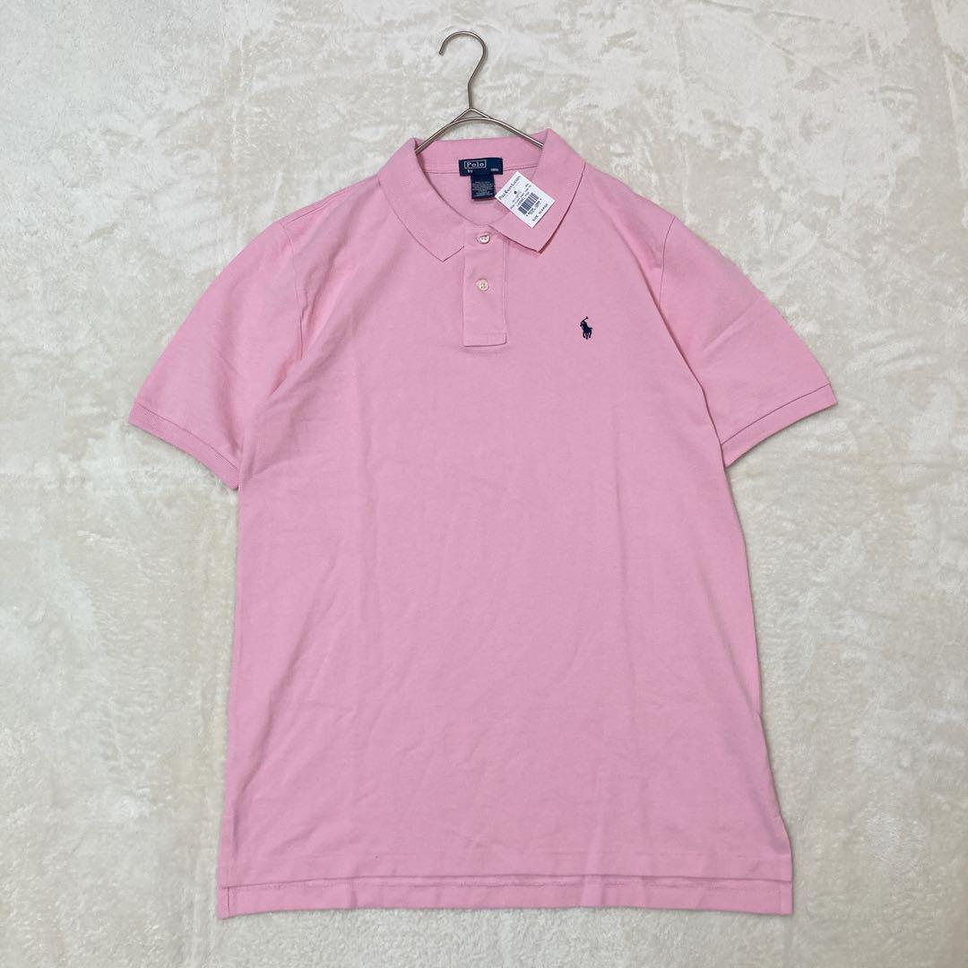 【新品】タグ付き ポロ ラルフローレン ポロシャツ 半袖 ボーイズ XL ピンク