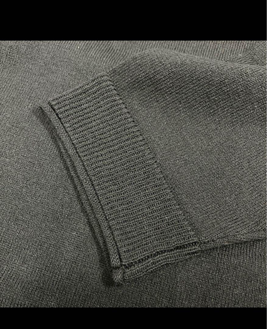 STONE ISLAND ブラック Lサイズ ニット