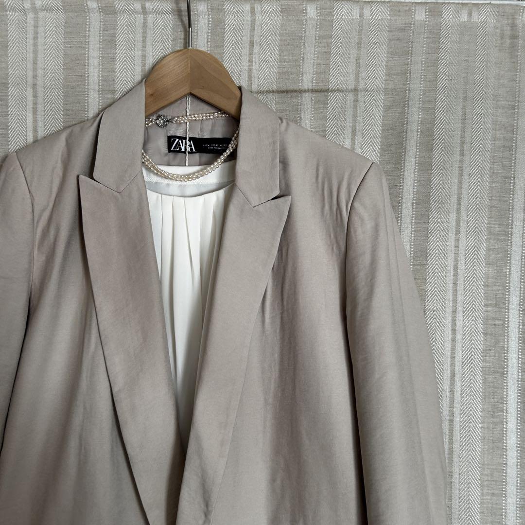 美品！ZARA テーラードパンツスーツ　XL,Lサイズ